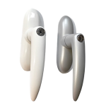 Sobinco Tilt/Turn Locking Window Handle 31000-659S - CYL